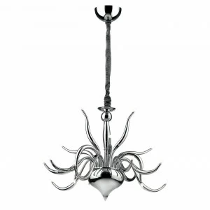 Люстра дизайнерская Stood хром Elysee SP18 IDEAL LUX ДИЗАЙНЕРСКИЕ, ELYSEE CROMO 057341 Хром