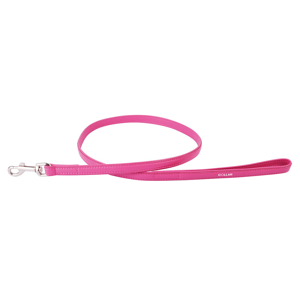 ПР0039894 Поводок для собак Glamour 12мм 122см розовый COLLAR 