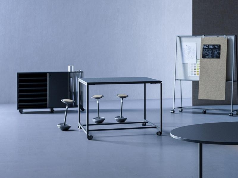 FANTONI Стол для совещаний на колесиках Atelier sun-id-1444490 - Вид №2