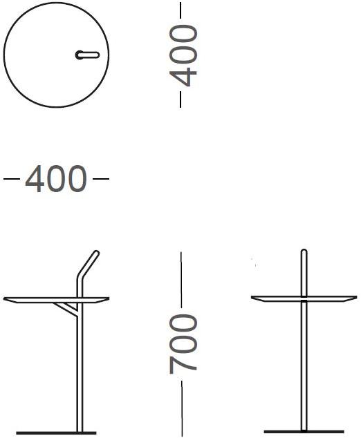 Now & Future Низкий журнальный столик из металла sun-id-1473303 - Вид №13