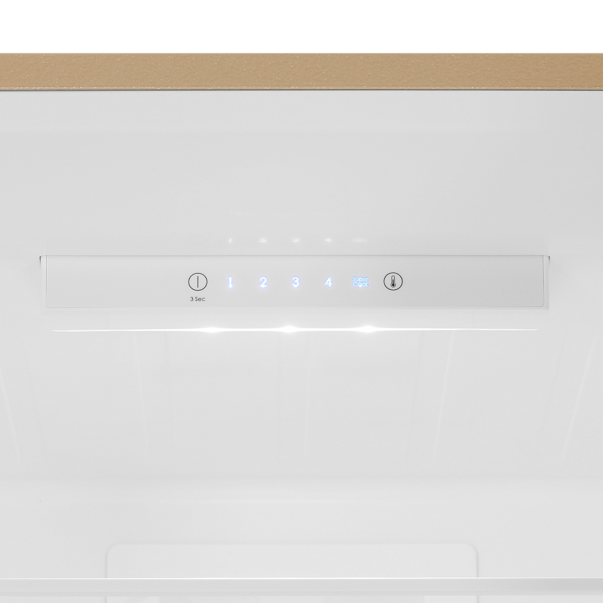 9078418 Холодильник с морозильником   Candy CCRN6200G золотистый STDN-0056124 - Вид №9