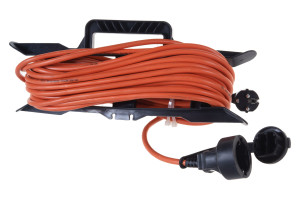 15908693 Удлинитель шнур GardenLine на рамке с/з ПВС 3х1,5 16A 20м IP 44 US206С-120OR Партнер-электро