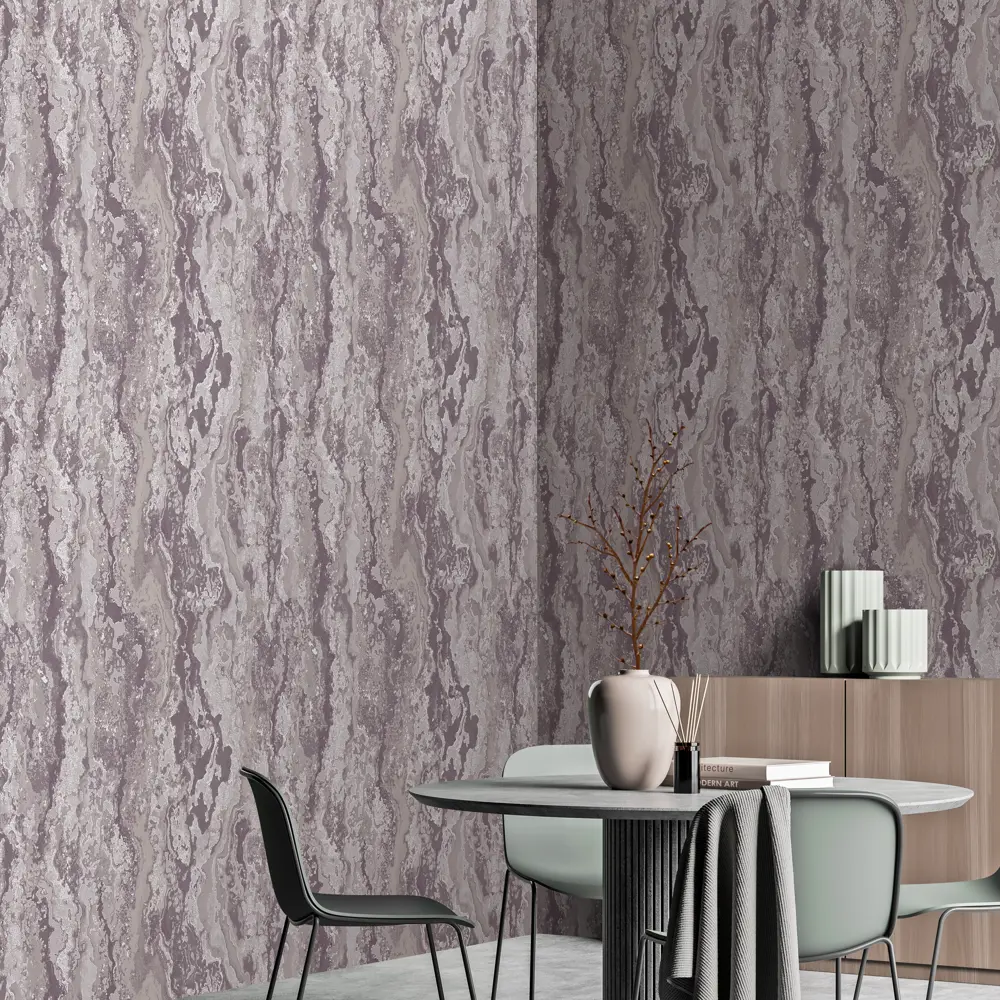 Обои флизелиновые Ateliero Vulcano коричневые 1.06 м At38381-04 STLM-2082073 - Вид №4