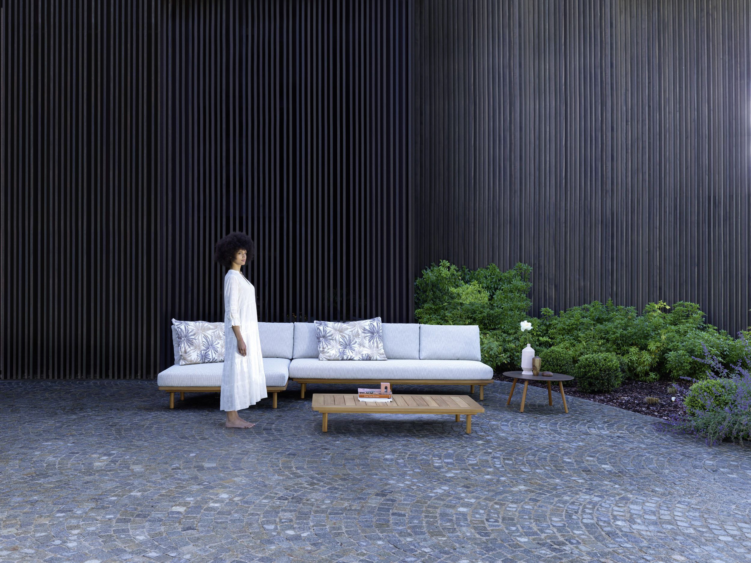 Прямоугольный садовый столик в ироко Varaschin Эмма ARCH-00000904 - Вид №2