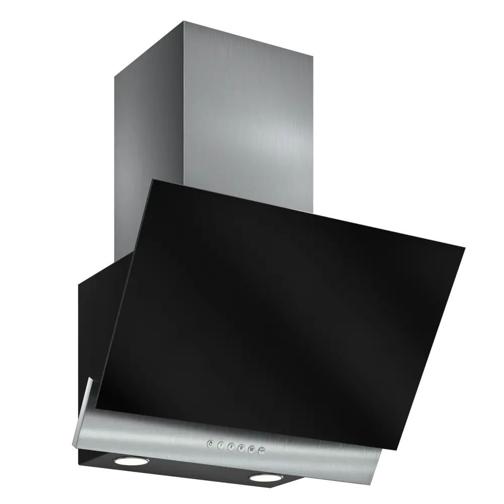 Вытяжка Elikor RX6754XB, 60 см, цвет нержавеющая сталь/чёрный STLM-2026618 - Вид №1