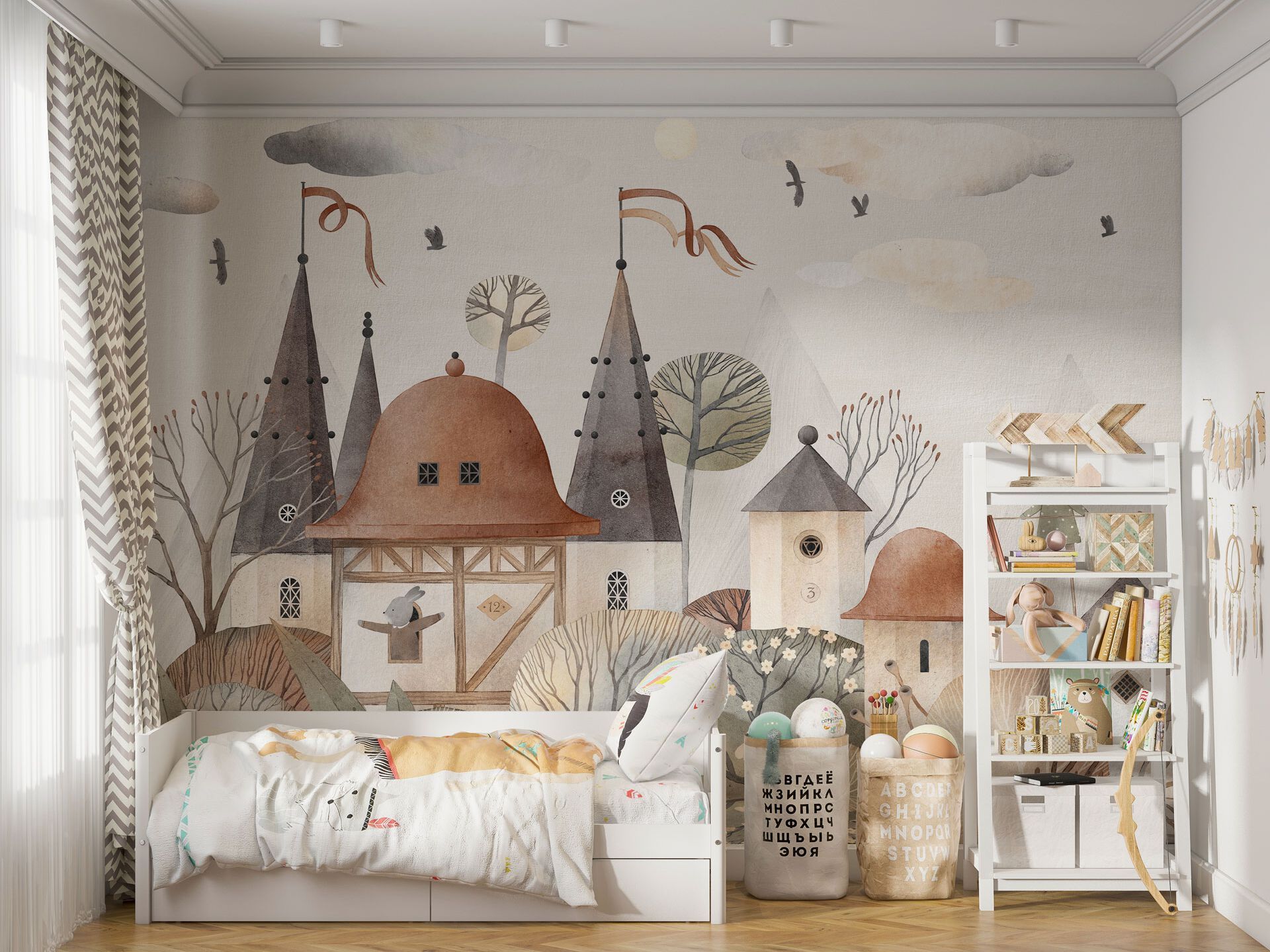 Панорамные обои для детей Rimura 2025 ARCH-00098024