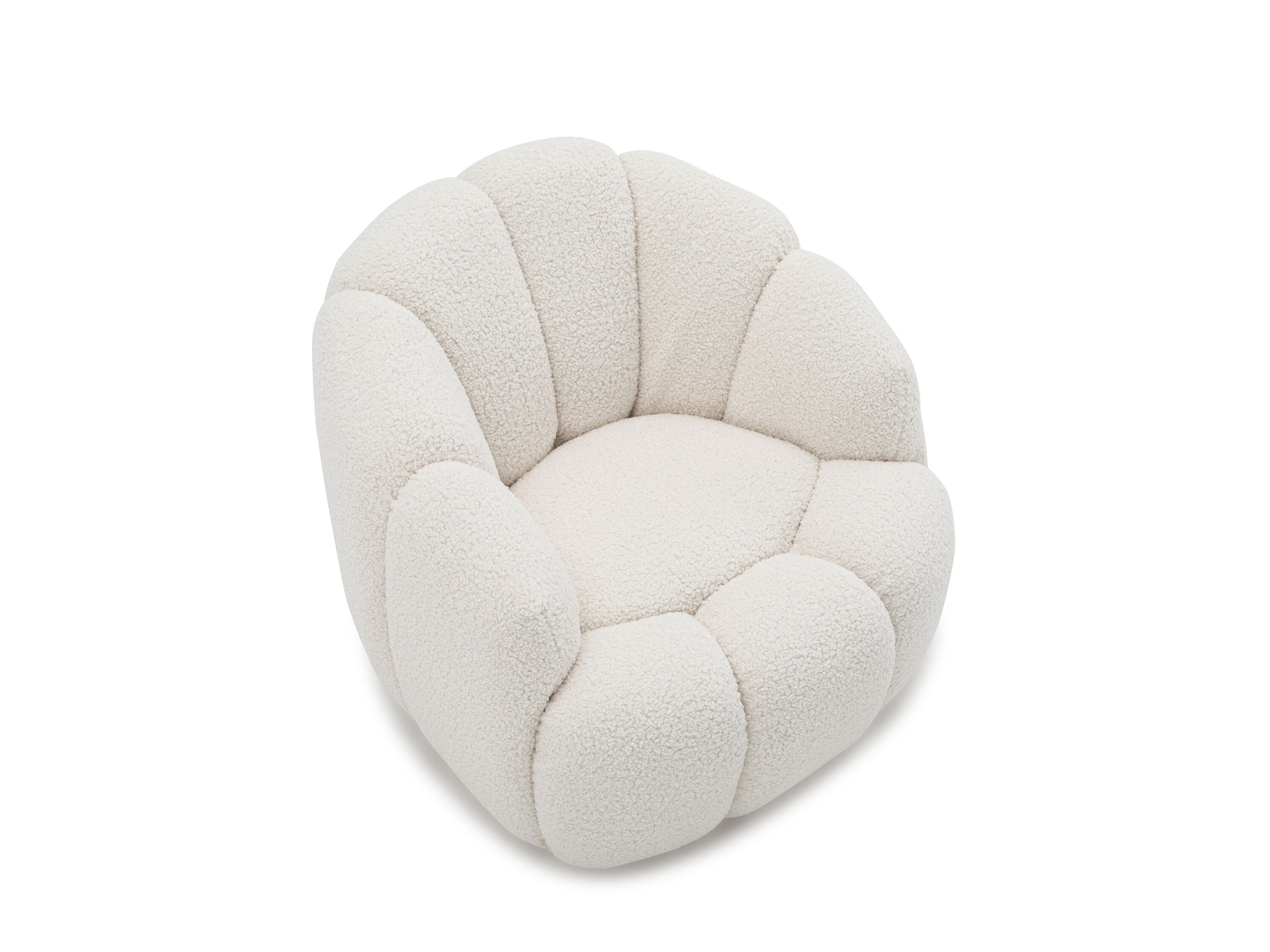 Тканевое вращающееся кресло с подлокотниками CAMPO DE' FIORI DAISY ARCH-00128632 - Вид №1