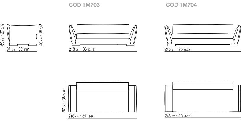 Flexform Диван sun-id-1374927 - Вид №1