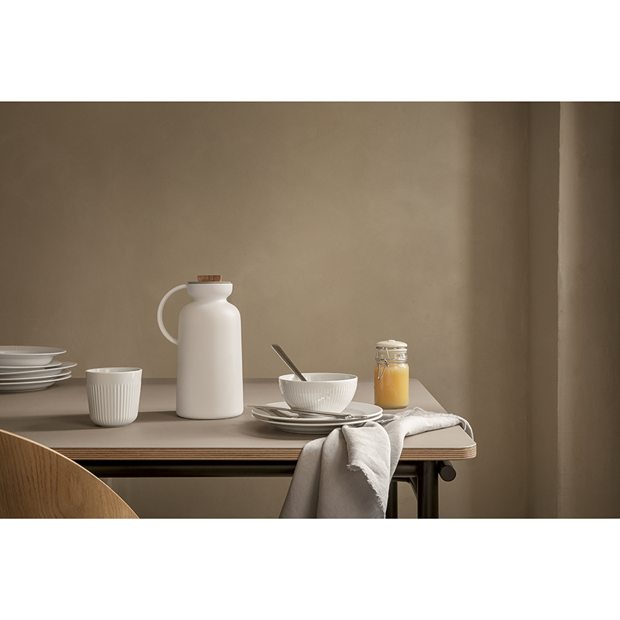 502871 Термокувшин silhouette, 1 л, белый Eva Solo  - Вид №1