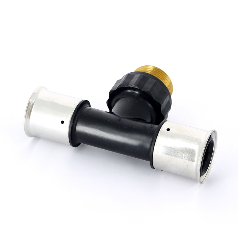 Тройник пресс-Н" PVDF HENCO 40х1"1/4х40 14PK400740 - Вид №2