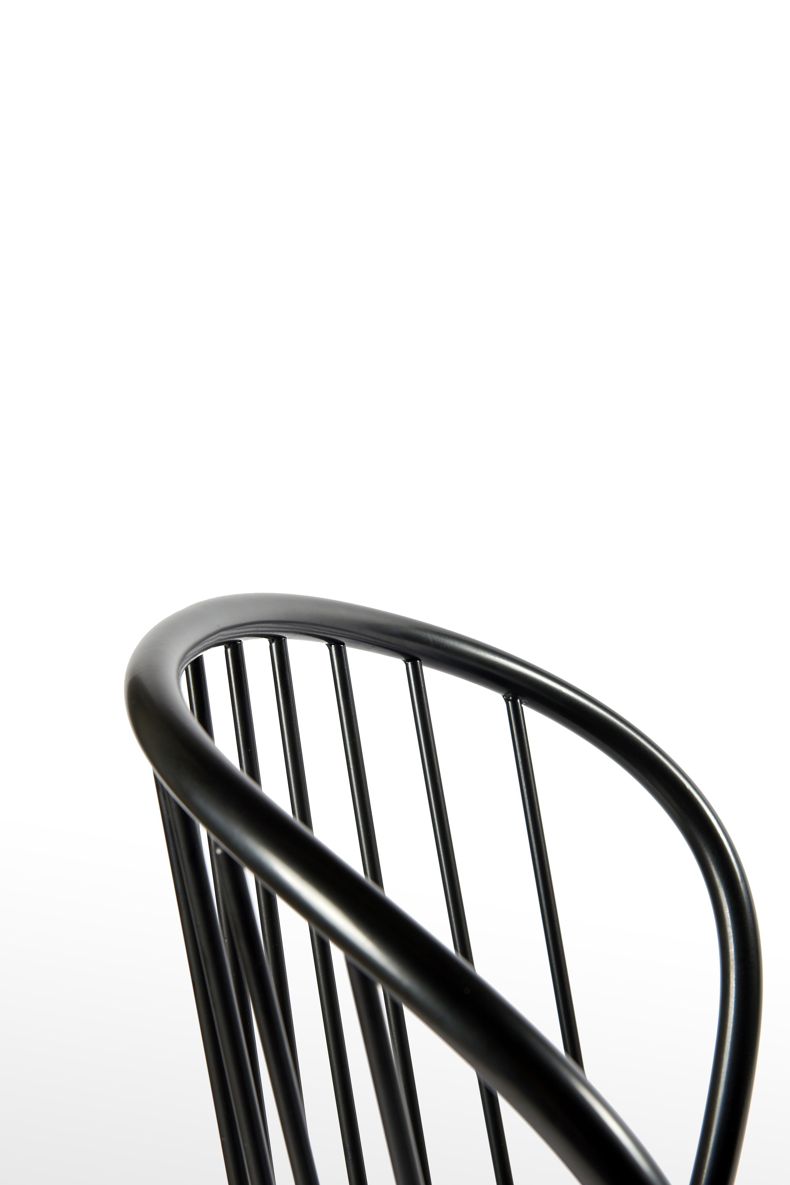 Окрашенный металлический садовый стул Atipico Cannet ARCH-00027469 - Вид №6