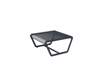 Наружное стальное сиденье