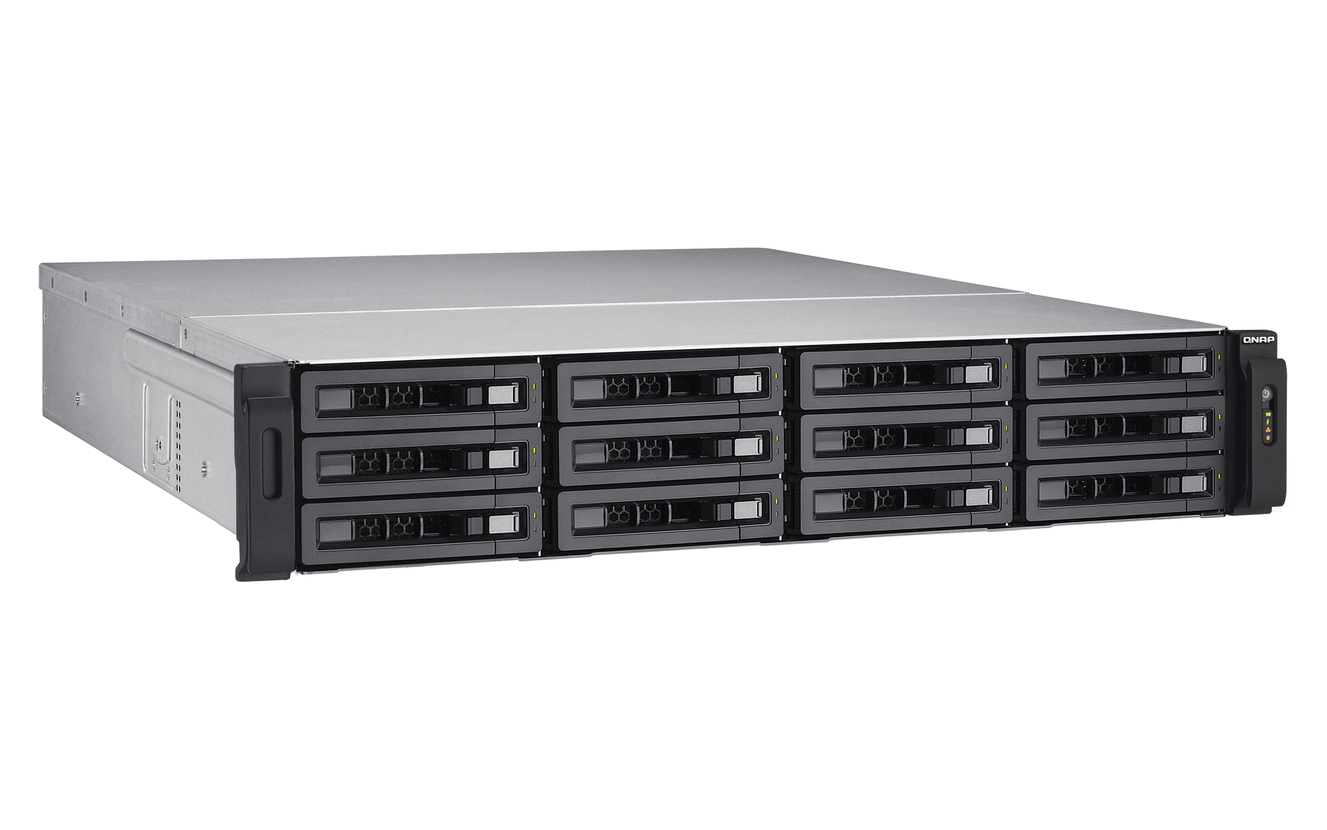TES-1885U-D1531-16GR Enterprise nas, 18-tray w/o hdd (12-tray 3.5"/2.5" sas/sata + 6x2.5" ssd), 6-core xeon d-1531, 2.2 ghz, 16gb ecc ram (8gb rdimmx2) up to 128gb (32gb rdimmx4), 2x10 gbe sfp+ , 4x1gbe lan, 4xpcie. 2xusb, 2u rackmount, 2x450w psu. includ Santreyd  - Вид №4