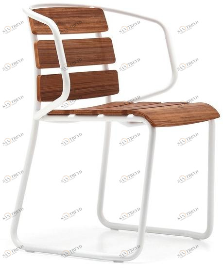 Very Wood Штабелируемый садовый стул из тикового дерева Lido out sun-id-1347594