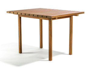 Квадратный стол из тикового дерева