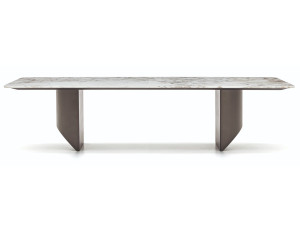 Мраморный прямоугольный стол для гостиной