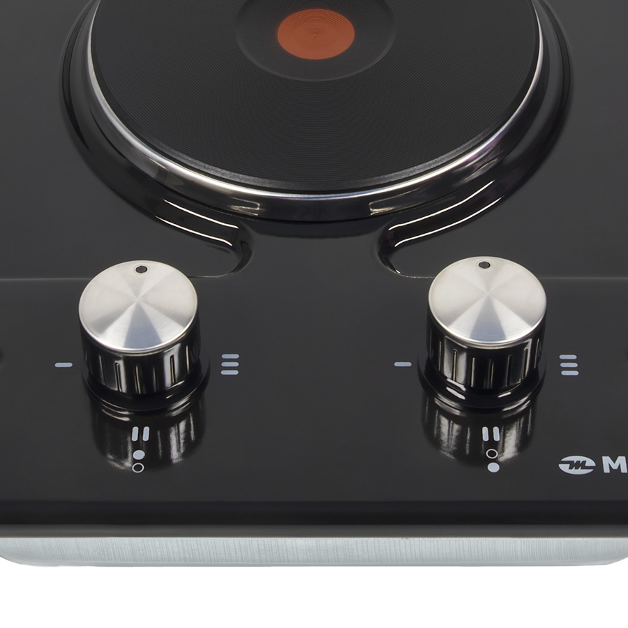 EEHE.32.4B Электрическая панель / домино, • тип: электрическая 30см• тип установки: независимая• управление: фронтальное, переключатели поворотные• 4 ножки-опоры (дают вам возможность выбора - использовать панель как настольную, отдельностоящую или встраи Santreyd  - Вид №6