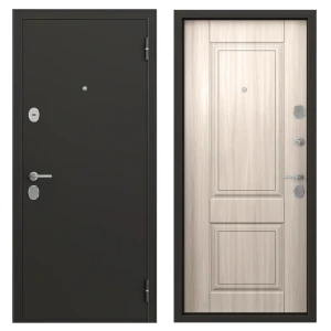 Дверь металлическая Ферн, 860 мм, правая, цвет дуб белый