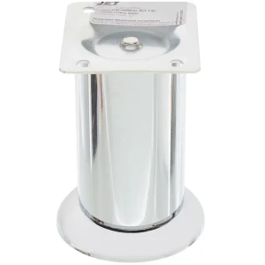 Опора круглая 100 мм цвет хром