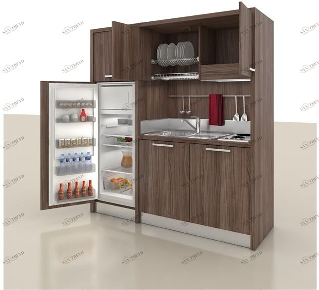 Mobilspazio Мини-кухня из дерева Zeus K131