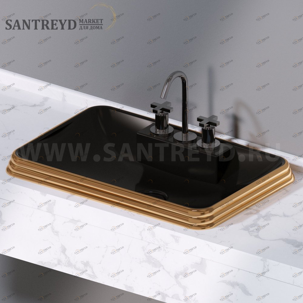 L613252 Накладная раковина под столешницу  прямоугольная A. e T. Italia GLASS AeT ITALIA