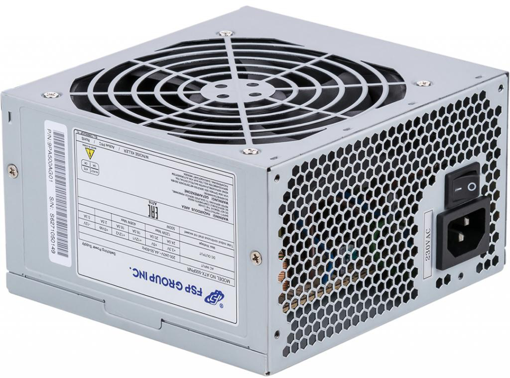 ATX-500PNR Power supply 500w, atx, 120mm, 3xsata, 2xpci-e, apfc FSP Santreyd 