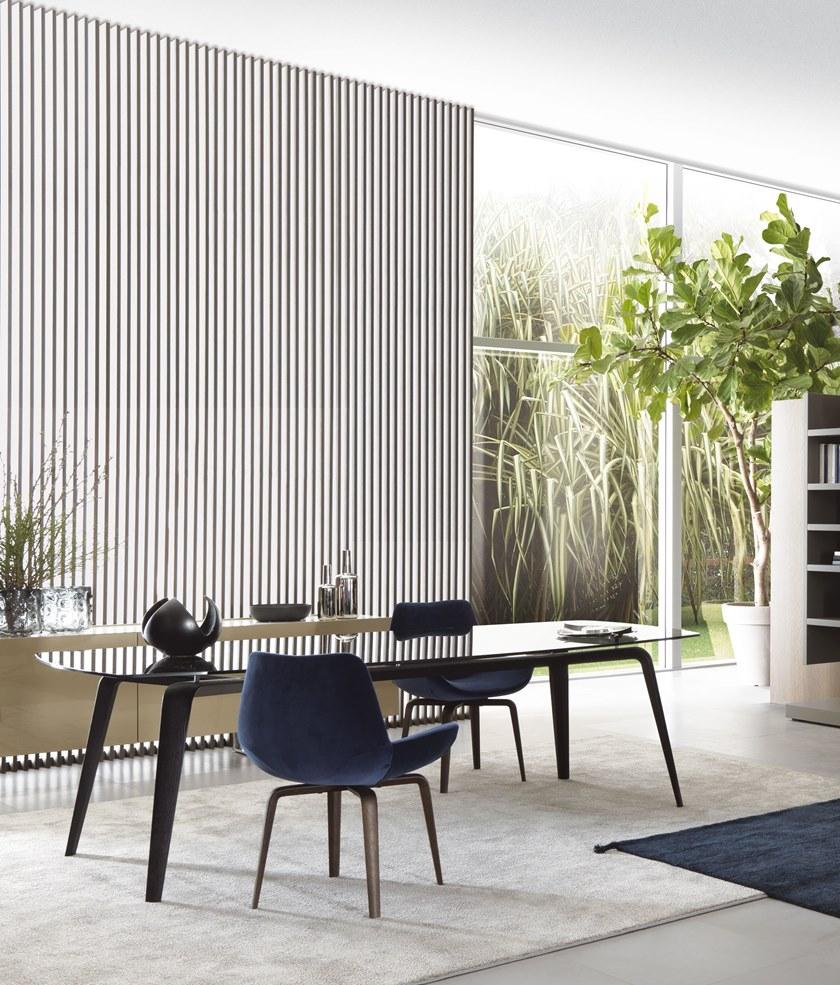 MisuraEmme Прямоугольный стол из дерева и стекла Atelier sun-id-1432927 - Вид №2