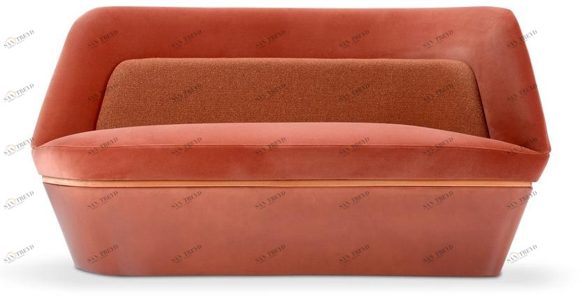 Adrenalina 2-местный тканевый диван Bixib sun-id-1452531