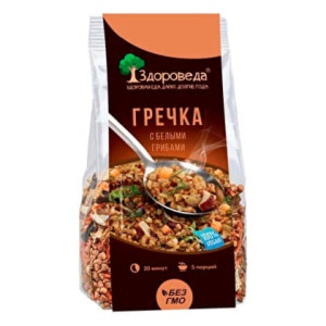 Гречка с белыми грибами Здороведа 250 г