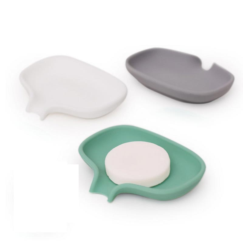 Мыльница серая с носиком для слива BOSIGN  00-3869405 Серый  - Вид №6