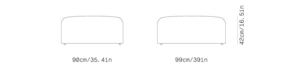Прямоугольный пуф Omelette Editions Savoye ARCH-00132496 - Вид №2