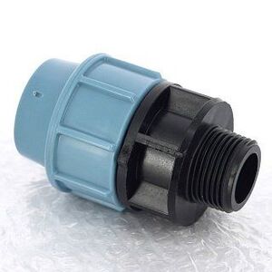Муфта обжим-Н 25 х 1" для труб ПНД UNIDELTA