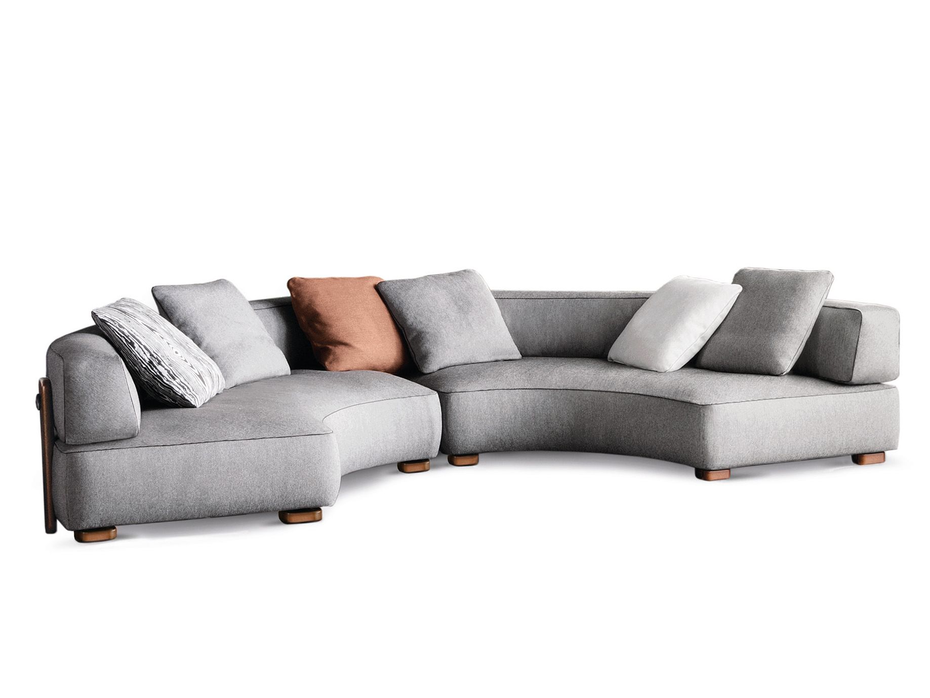 Секционная ткань открытый диван Minotti ARCH-00087721 - Вид №21