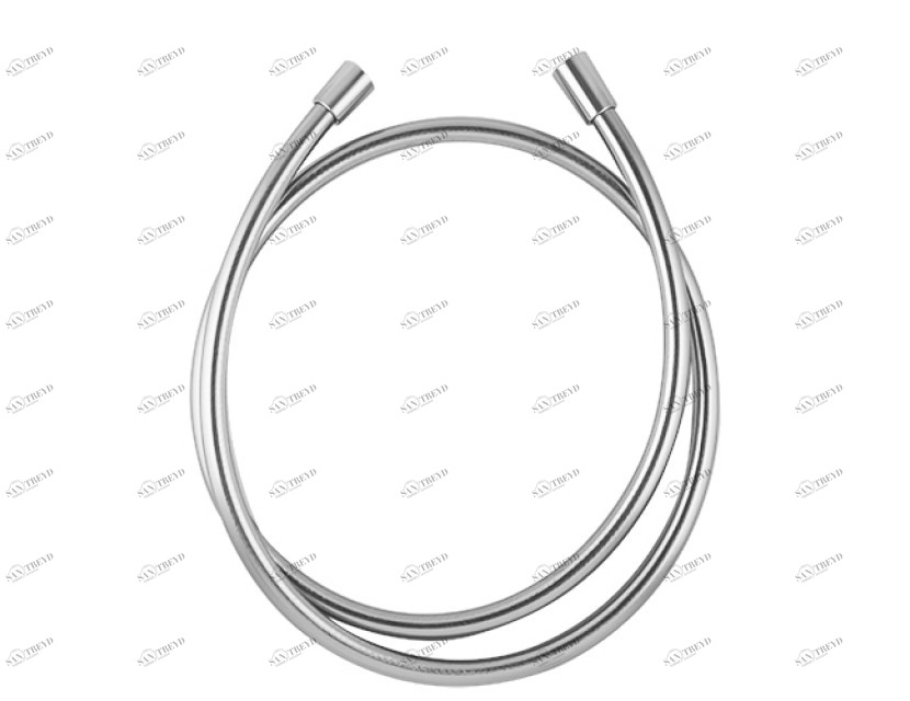 016055.0AR.62 Гибкий шланг из ПВХ 1/2 "1,750 мм для смесителя для душа Сатин никель Mestre 