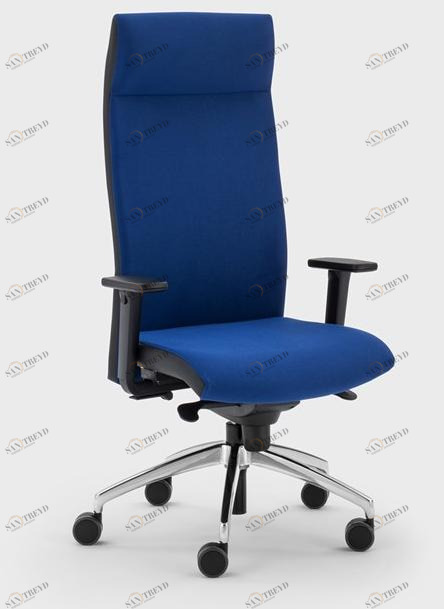 Viganò Откидывающееся кресло руководителя на козелке из ткани Logika sun-id-1451480