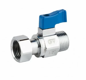 GENEBRE 3451 05 05 Мини шаровой кран со свободной гайкой