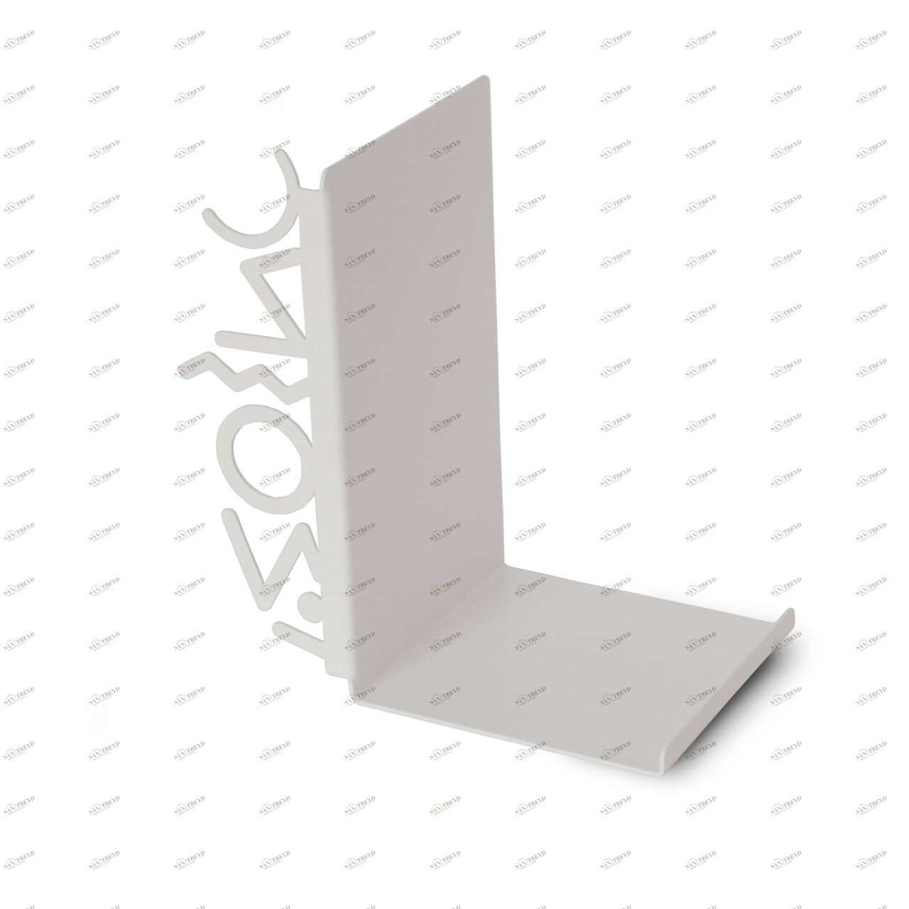 Держатель для книг "Milano80" white BONESSI  081617 Белый 