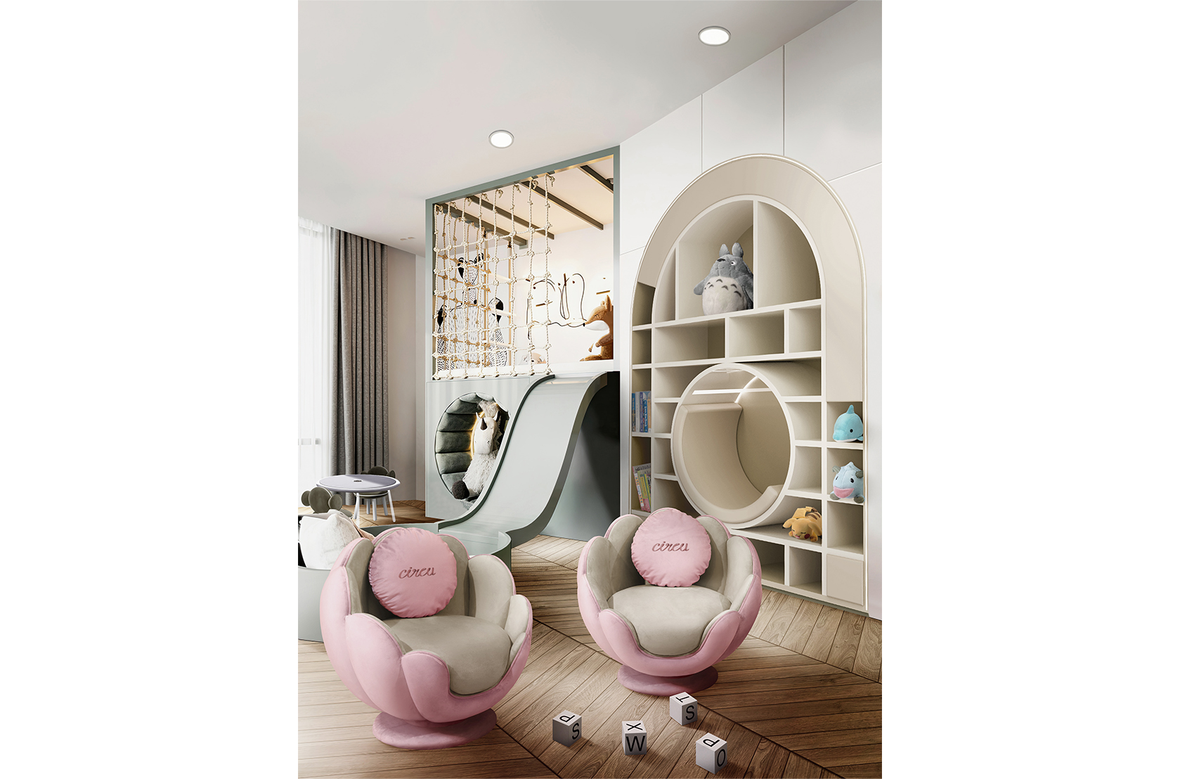 CIST413 Детское мягкое кресло Лотос Circu  - Вид №11