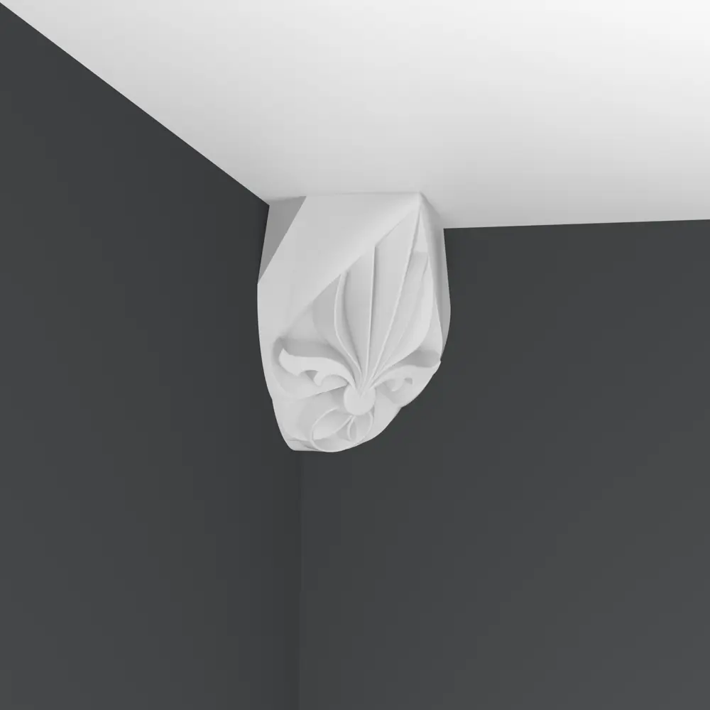 FORMAT Уголки декоративные для потолочного плинтуса 5007, 4 шт 81959652 STLM-0015388