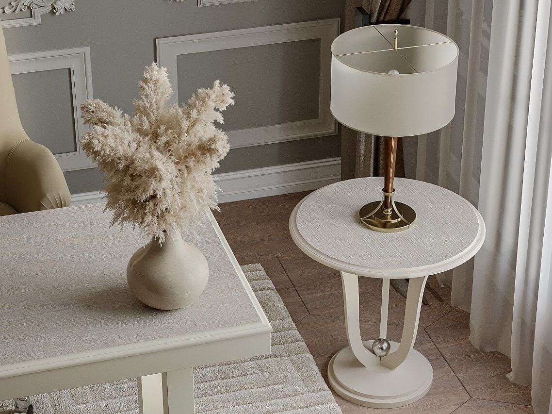 Круглый деревянный журнальный столик GUERRA VANNI Studio Privè ARCH-00042438 - Вид №1