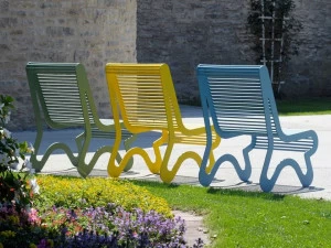 BENKERT BANKE Сиденье для улицы из нержавеющей стали Siardo