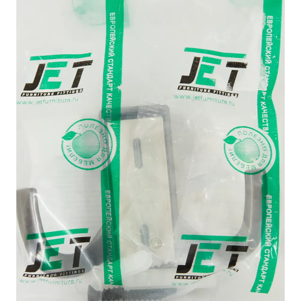 Крючок двухрожковый Jet 397 5.3 см до 8 кг цвет серый никель STLM-2186564 - Вид №4