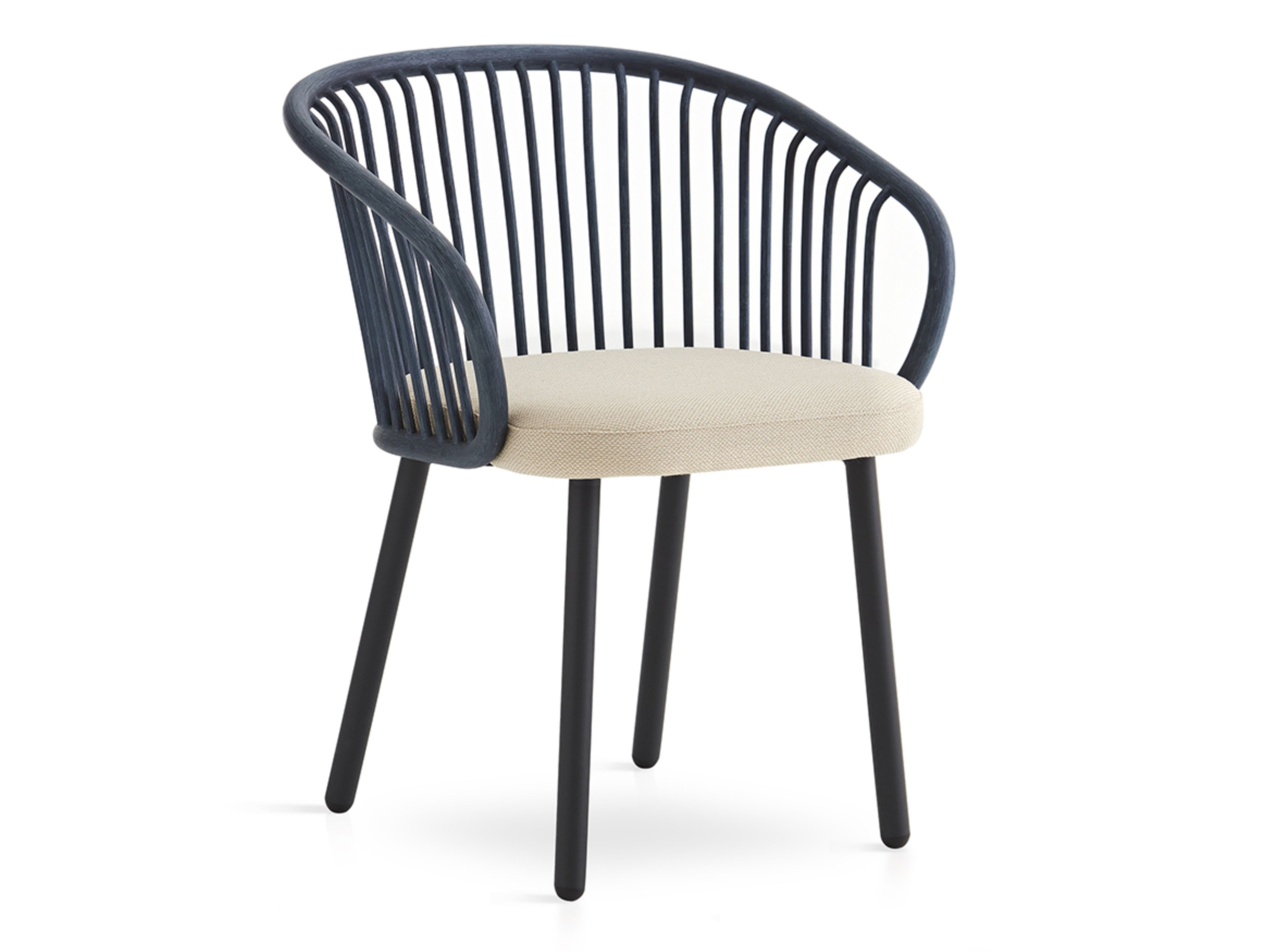 Стул из ротанга со встроенной подушкой EXPORMIM HUMA ARCH-00055919