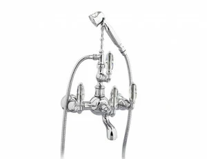 035616.B00.50 Душевой набор для ванны с кристаллами сваровски Яркий хром