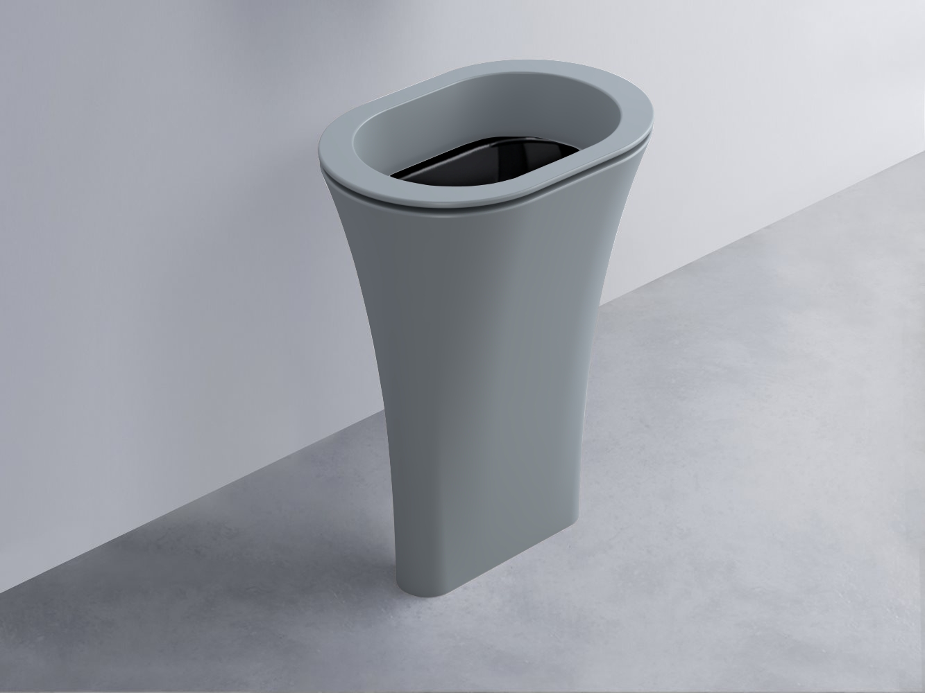 AMLA65-BR+AMPILO-N+AMCOLO-BR Раковина Amedeo Ovale отдельностоящая cielo Enjoy + Amedeo Ceramica Cielo
