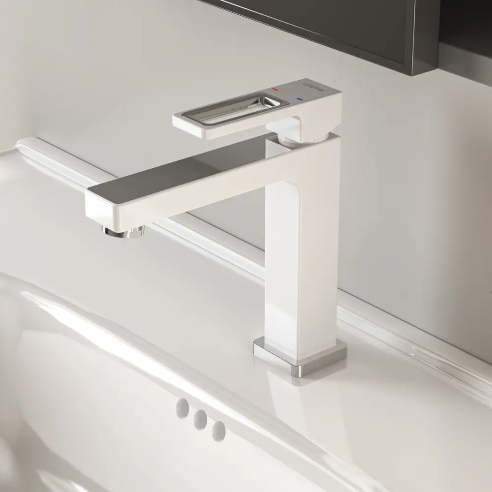 Смеситель GAPPO Eder для раковины с высоким изливом и хромированным покрытием 89359051 STLM-0985561 - Вид №6