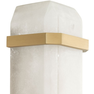 Настенный светильник из алебастра