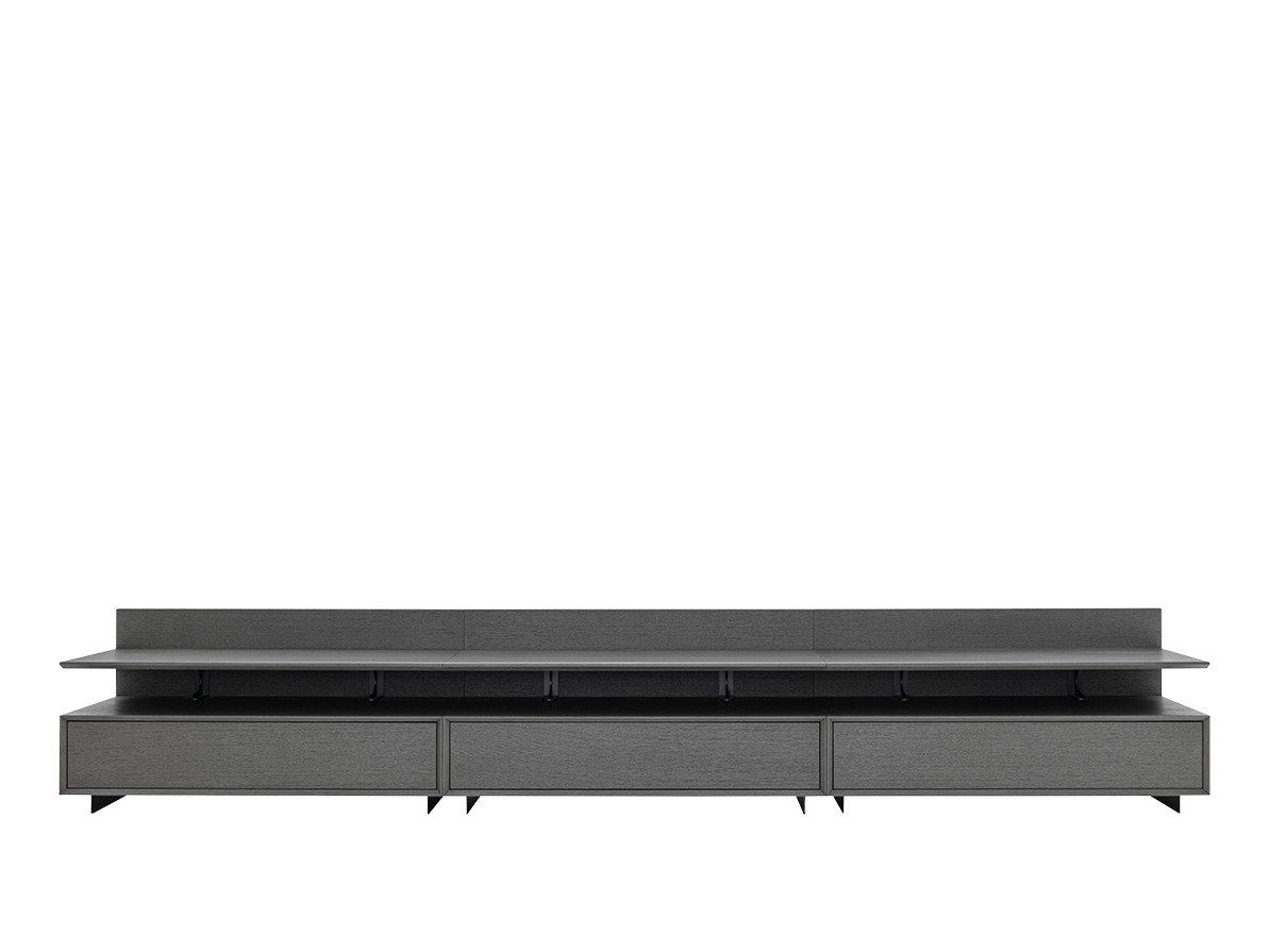 Деревянный шпон секционный низкий ТВ-шкаф HC28 maison Rhythm ARCH-00045224 - Вид №2