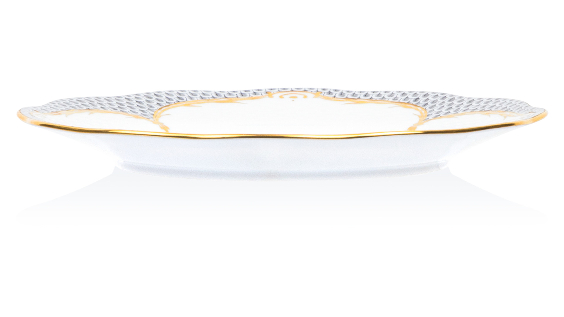 10631176 Herend Набор тарелок 6/18 "Чешуя" (золото) (Mix&Match) Фарфор, Керамика  - Вид №4