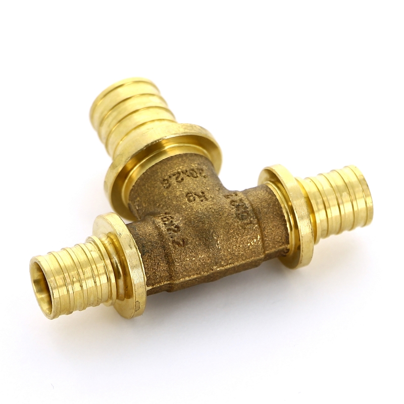 Тройник надвижной бронза REHAU 16 х 20 х 16 RAUTITAN PLATINUM RX 377747 - Вид №1